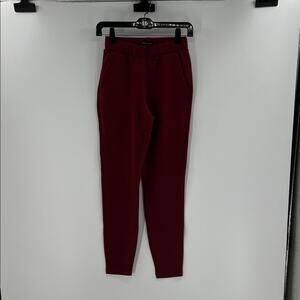 Universal Standard Women's Smart Signature Ponte Pants - Black Cherry - 4XS NWT